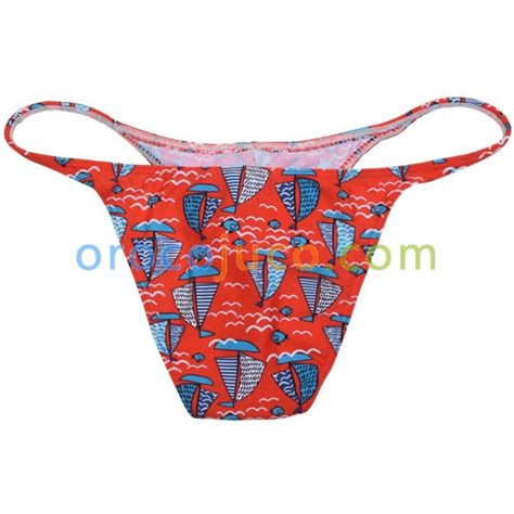 Sexy Men Cheeky Shorts Sous Vêtements Micro Hip Slip String côtes Trunks Bikini Brésilien MU N