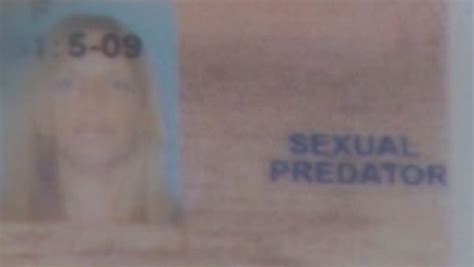 Woman Labeled As Sex Predator On Her Drivers License