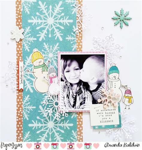 Happy Arty Days Paper Issues Product Spotlight Crate Paper Snow