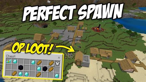 Best Minecraft Bedrock Seed Diamonds At Spawn God Seed Youtube