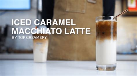 The Perfect Icy Caramel Macchiato Latte How To Make Iced Caramel