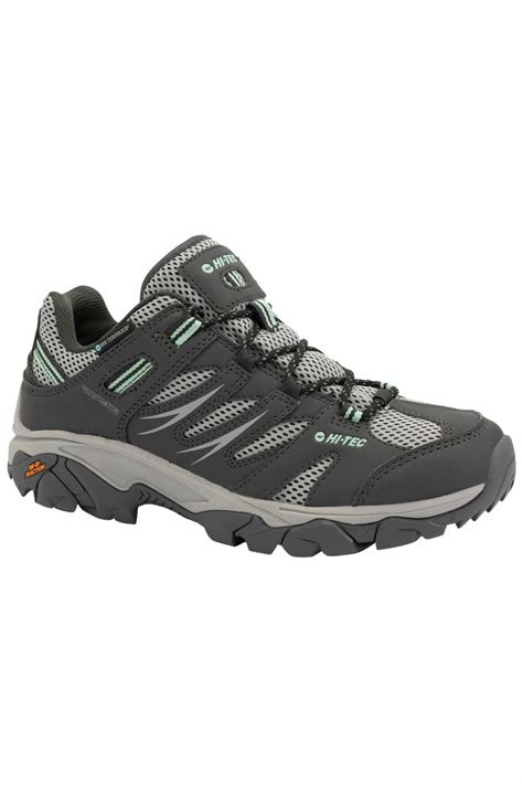 Womens Macpac Hiking Shoes | Hi-Tec Women'S Tarantula Low Wp Hiking Shoes Charcoal/Cool Grey ...