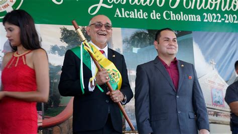 Gustavo mejía toma posesión como alcalde municipal de Choloma YouTube