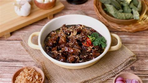 Resep Gongso Tetelan Kecap Daging Empuk Bumbu Meresap