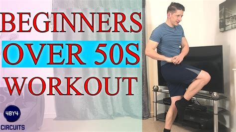 Over 50s Beginners Full Body Home Workout Youtube