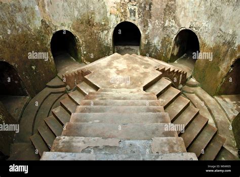 Underground mosque in Taman Sari. Taman Sari, or Taman Sari Water Castle, is a heritage site in ...