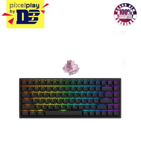 Akko 3084S Shine Through RGB Hot Swappable Mechanical Keyboard Black