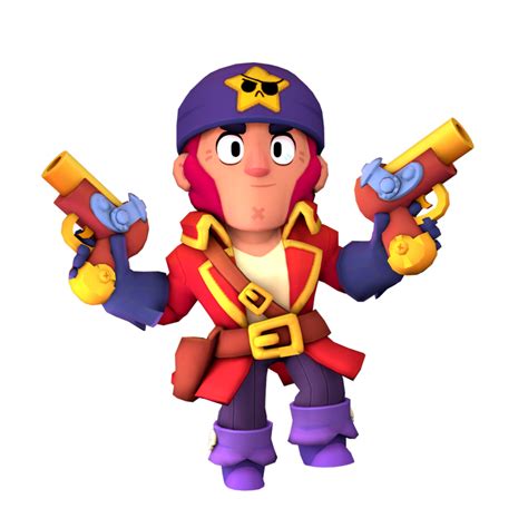 Pixel Art Brawl Stars Colt Hd Png Download Transparent Png Image