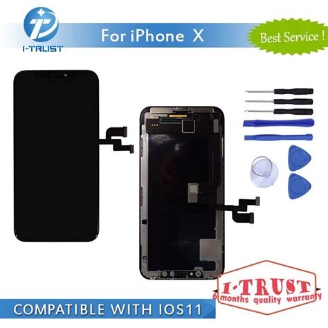 Black LCD Voor IPhone X Originele Grade A Lcd Touch Screen