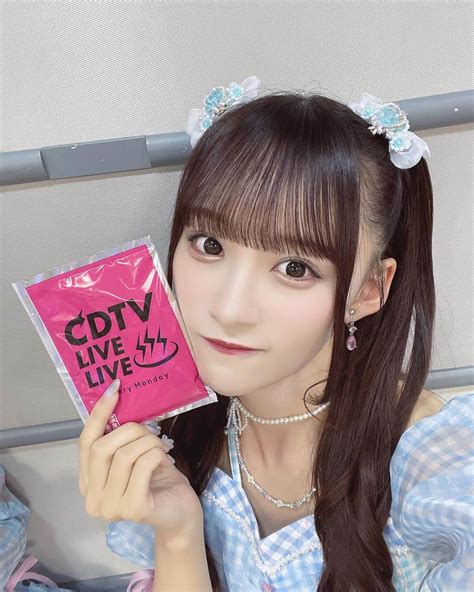 音嶋莉沙さんのインスタグラム写真 音嶋莉沙instagram 「 Cdtvライブライブ ありがとうございました ⁡ 『ナツマトペ