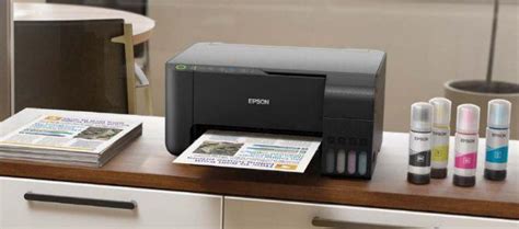 Unboxing Dan Review Printer Epson Ecotank L Print Off