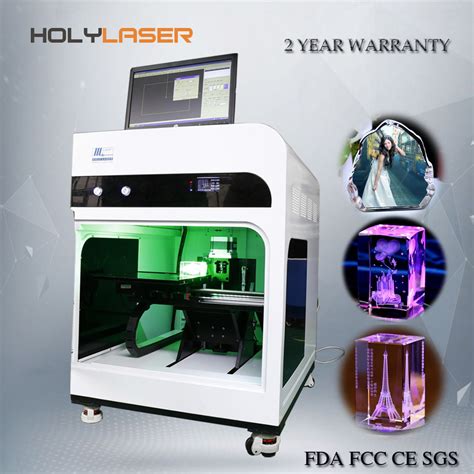 3D Photo Glass Crystal Cube Inside Laser Engraving Machine Price