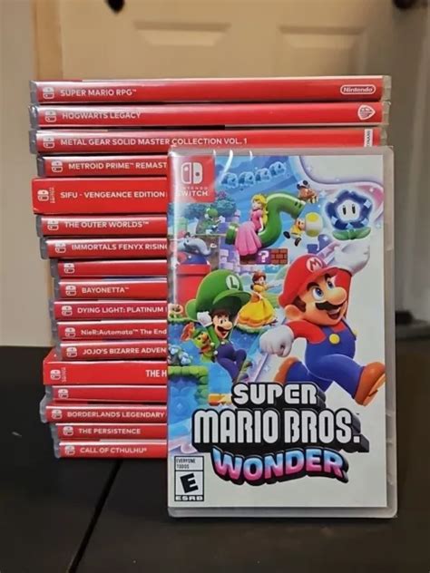 Super Mario Bros Wonder Nintendo Switch Eur 4186 Picclick Fr