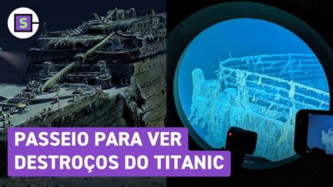 Submarino americana mostra em vídeo detalhes de passeio que visitava