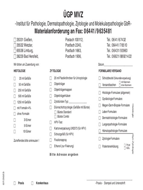 Ausf Llbar Online Gp Institut Fr Pathologie Und Zytologie In Gieen