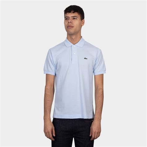 Lacoste L1212 Plain Polo Shirt Oxygen Clothing