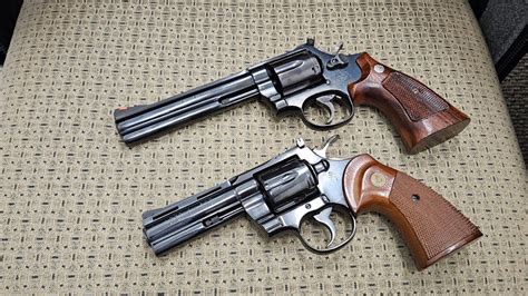 Colt Python Vs Smith Wesson 586 YouTube