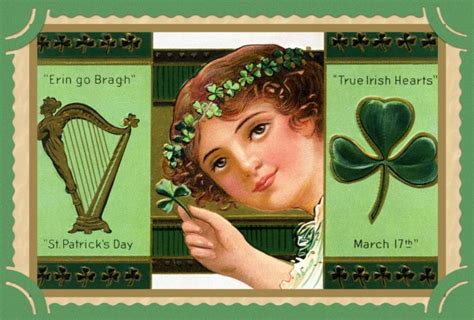 St Patrick S Day Vintage Card Free Stock Photo Public Domain Pictures