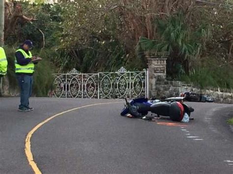 Motorcyclist In ‘critical Condition After Crash The Royal Gazette