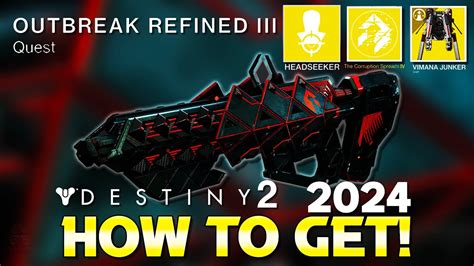 Destiny 2 Outbreak Refined 3 Guide Zero Hour LEGEND All Secrets