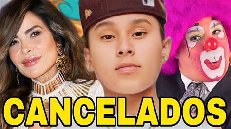 Famosos Que Fueron Cancelados En Latinoamerica Youtube