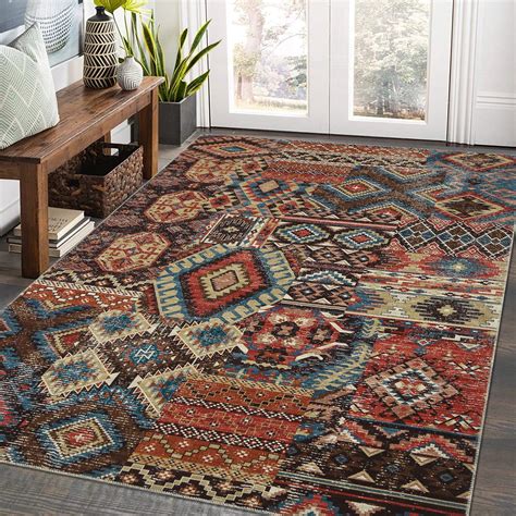 Glowsol X Bohemian High Quality Vintage Distressed Rug Anti Slip