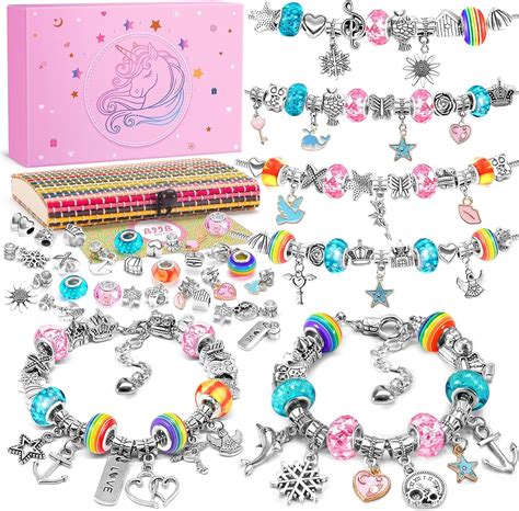 BIIB Regalo Bambina 5 12 Anni Kit Braccialetti Fai Da Te Bambina Crea