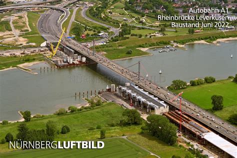 Autobahn A Rheinbr Cke Leverkusen Baustand Juni