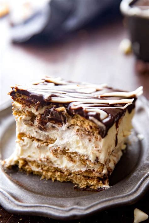 Eclair Eclair Cake Ice Box Cake Eclair Ice Box Cake Icebox Eclair Cake