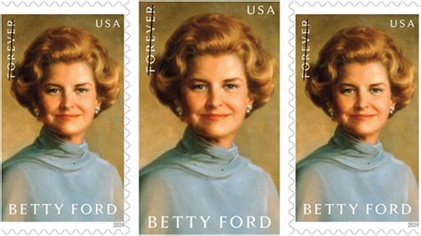 USPS Unveils Betty Ford Stamp Postal Times