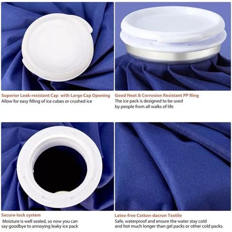 Reusable Ice Bag Hot Cold Therapy Sports Pack Injury First Aid Pain Relief Injury First Aid Pain