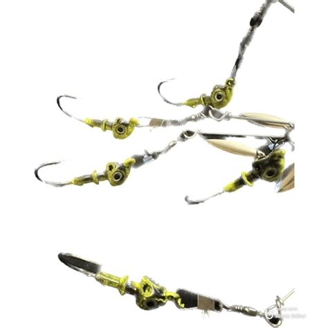 Smoked Chartreuse Reebs Lures