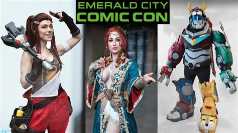 Emerald City Comic Con 2023 Cosplay Music Video Eccc 2023 Youtube