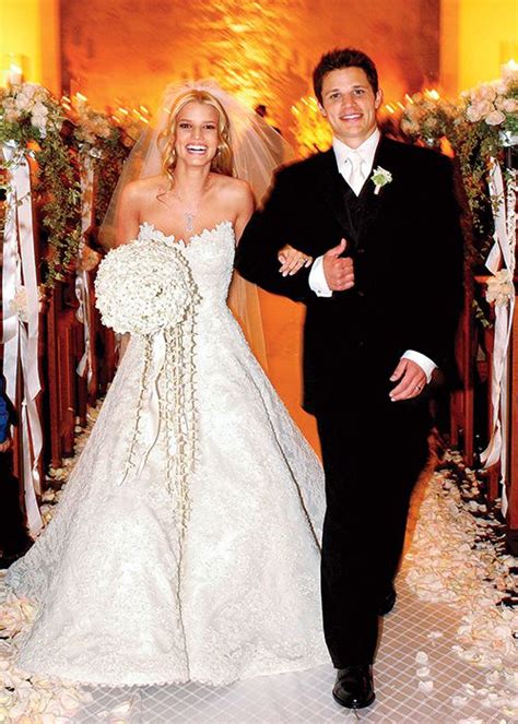 TBT: Jessica Simpson's Weddings in Photos and Video