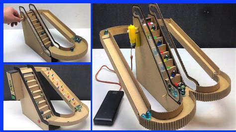 Top 3 Marble Run With Escalator Out Of Cardboard Youtube