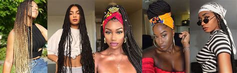 Amazon Rosebony Goddess Box Braided Wigs For Black Women Inch