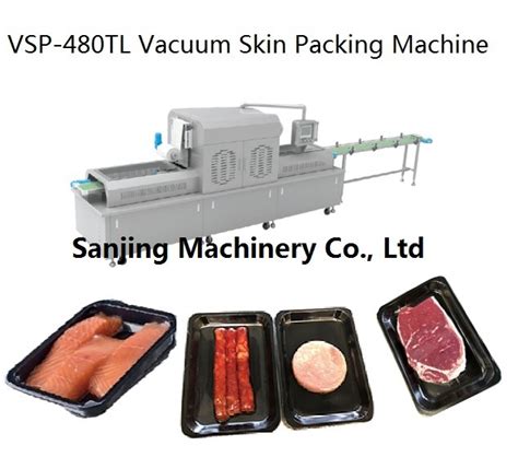 Vacuum Skin Packing Sealing Machine VSP For Fresh Beeves China Food