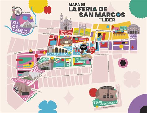 Este Es El Mapa De La Feria Nacional De San Marcos L Der Empresarial