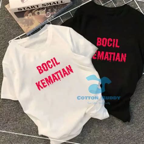 Kaos Tshirt Bocil Kematian Baju Distro Games Youtuber Windah Basudara