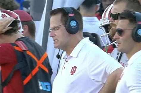 Indiana Coach Curt Cignettis  Worthy Reaction To Penalty Call