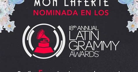 Unileventv Mon Lafferte Recibe 5 Nominaciones Al Latin Grammy