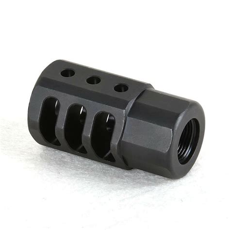 Compact Tactical Muzzle Brake 12x28 Tpi 223 556 22 Precision Steel