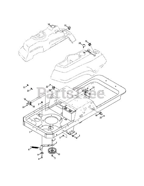 Cub Cadet Rzt 50 17wf2acp009 Cub Cadet 50 Rzt Zero Turn Mower Kohler 2011 Frame