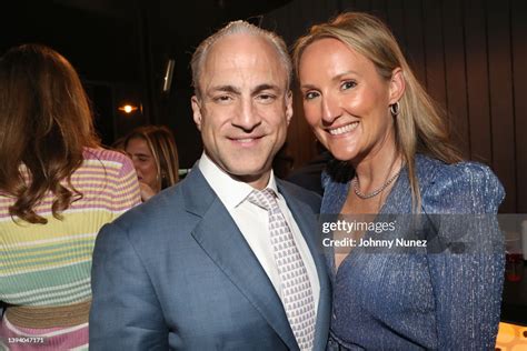 Mark Melchiorre And Erika Melchiorre Attend Samuel Waxman Cancer News Photo Getty Images