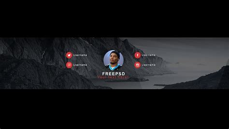 Youtube Cover Photo Template Free Download - Want to make a better ...