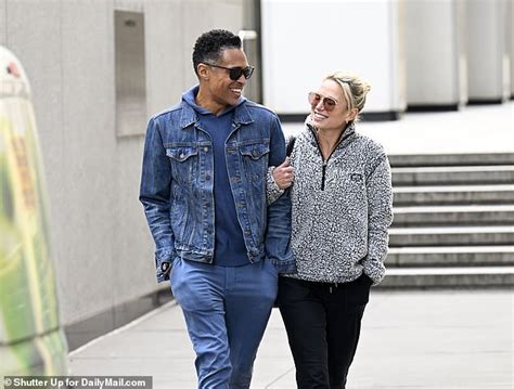 T J Holmes And Amy Robach Spotted Running New York Half Marathon Preparing With Sex Workouts