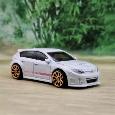 HOT WHEELS SUBARU Impreza WRX STi modèle moulé sous pression excellent état EUR