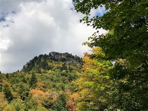 Grandfather Mountain Fall Colors Stock Photo - Download Image Now ...