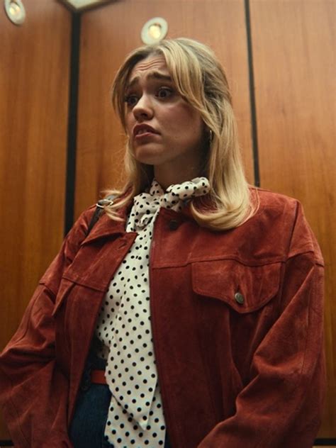 Sex Education S04 Aimee Gibbs Suede Jacket Discount Offer
