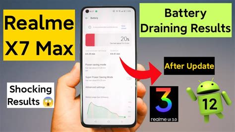 Realme X7 Max Battery Draining After Realme Ui 3 0 Update Draining